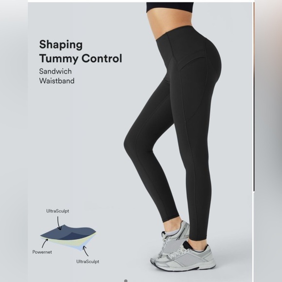 [Halara] NWT UltraSculpt SoCinched HiWaist Butt Lifting Tummy Control Leggings - Picture 1 of 9